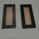 4 Pack Photo Booth Frames 2x6 Photo Strip Frame with Stand Wooden Wall and Tabletop Display Film Picture Holder with Clear Glass for Wedding Grad Baby Shower Picture Booth(Black)