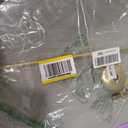 Kingston Brass KF53357TKF20 Toilet Supply Kit, 5/8" OD x 3/8" OD Comp Straight Valve, Brushed Brass
