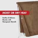 Deluxe Heating Pad Moist/Dry Heat Therapy