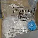 Patelai 150 Pieces Plastic Liquid Pouch Reusable Juice Pouches Travel Water Leak Proof Bags Bulk with Collapsible Silicone Funnel for Travel Outdoor (5 oz)