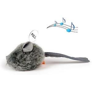 TTcat Catnip Matatabi Silvervine Mouse for Cats & Kittens,Cat Mouse Toy Interactive,Melody Chaser Cat Play Squeaking Mouse，Mouse Sound Cat Toy.