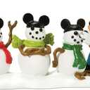 Department 56 Disney Village The Three Mousketeers Accessory Figurine, White, Small