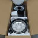 VEVOR Swimming Pool Pump, 2.0HP 115 V, 1500 W Single Speed Pumps for Above Ground Pool w/ Strainer Basket, 5400 GPH Max. Flow, Certification of ETL for Security