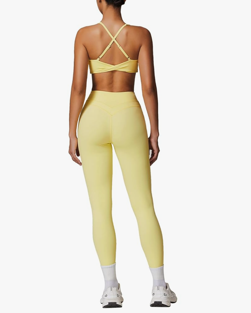 Womens Workout High Waist Leggings For Women (Small)