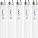 48 Inch F32T8/841 T8 32W Fluorescent Light Bulb, 4100K Cool White, 2800 Lumens, G13 Bi-Pin Base, 4FT T8 Fluorescent Tube Light Bulbs - 5 Pack