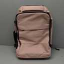 Taygeer Rolling Backpack for women, 17 inch Travel Laptop Backpack with Wheels & Shoe Pouch, Large Wheeled Back Pack Carry on Luggage, Overnight College Work Suitcase Bag Roller Mochila Adult, Pink