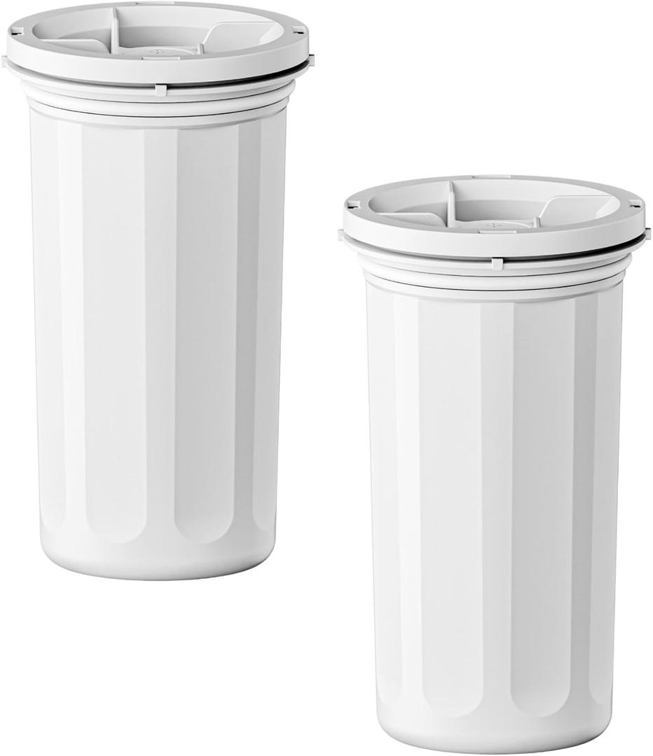 Compatible with New Culligan Pitcher Replacement Filter ZEROF01, Multi-Stage Filtration Water Filter, Reduces Lead, PFAS, Mercury, Chromium & Contaminants by Sensiblopt, 2 Pack