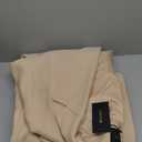 Women's Winter Wool Coat Notch Lapel Single Breasted Casual Mid Long Pea Trench Coat (XX-Large, Beige)