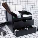 Vencer Coffee Condiment and Accessories Caddy Organizer,Black VCO-002