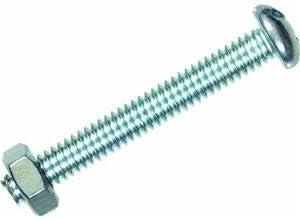 Hillman 7677 Round Head Screw, 8/32" X 1-1/2", 8 Pack