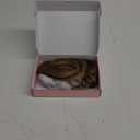 Flufymooz Real Human Hair Toppers for women, 10 Inch Clip in Bangs 100 Human Hair Toppers for Thinning Hair, Cover Hair Topper Hair Pieces with 150% Density Silk Base-Medium Brown with Blonde