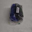 Sosation 2 Set Volleyball Elbow Pads and Knee Arm Sleeves with Protection Pad Volleyball Essentials Accessories with High Protection for Youth Teen Training Hitting Passing(Black Blue)