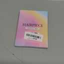 CJL HAIR 2PCs Small Cute Messy Bun Hair Piece for Thin Hair Women Mini Synthetic Curly Bun Scrunchies Updo Hairpieces Dirty Blonde