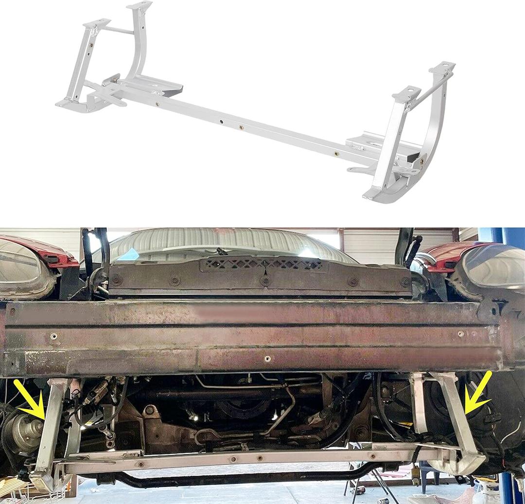 ECOTRIC Lower Radiator Core Support Skid Bar Plate Compatible with 2005-2013 Corvette C6 Replacement for 20939829 15916658