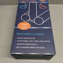 MAXTID Large Door Draft Stopper for Bottom of Door 36 Inch Under Door Draft Blocker Under Door Gap Filler Weather Stripping Adjustable Double Door Sweep Door Draft Guard Window Seal Black