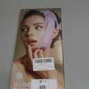 Reusable V Line Silicone Face Strap, Soft Silicone Chin Strap for Women 23-27 Inches (Nude)