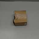 Amazon Basics Small Digital Oval Alarm Clock with LED Display, Nightlight, Snooze Function & Battery Backup, Black, 4.5 x 3.5 x 2.4 Inches