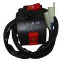 DJ-Motor 4 Wires Ignition Key Switch 3 Function Left Starter Switch Spark Plug Assembly for 50cc 70cc 90cc 110cc 125cc TaoTao SUNL Chinese ATV Quad 4 Wheeler
