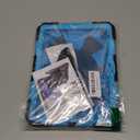 Case for iPad (A16)11th /10th Generation 11/10.9 Inch 2025/2022 with Screen Protector Rotating Stand Shoulder Strap Pencil Holder,Military Grade Shockproof iPad Case 10th Generation,Black Blue