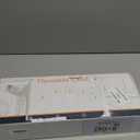 Homemory Realistic Flickering Flameless Candles, Battery Operated Candles with Remote Control and Timer, LED Fake Electric Candle for Home, Christmas Decoration, Gold, Set of 5 (D3"xH4"5"6"8"8")