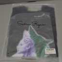 Samii Ryan Women's Love Without Limits Oversized Tee (Large, Black)