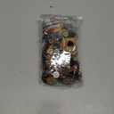 TCOTBE 600 Pcs Assorted Sizes Wooden Buttons Mixed Colors Coconut Shell Wood Handmade Ornament Buttons for Sewing Decorations DIY Arts and Crafts Manual Button Painting