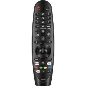Replacement for LG Remote Control for Smart TV from 2018-2025, for Magic LG TV Remote Replacement with Voice and Pointer Function (Grey)