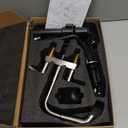 Aolemi Bathroom Faucets for Sink 3 Hole,4 Inch Centerset Waterfall Faucet 2 Handle for Bathroom Sink with Pop-Up Drain and Supply Lines Brushed Nickel