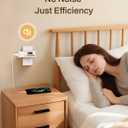 BN-LINK Indoor Digital Timer Outlet,24 Hour Light Timer Easy Programmable,Mini 2 Prong Plug in Timers for Electrical Outlets,Lamps,Fans,2 On/Off Programs,2 Pack,15A/1875W, ETL Listed