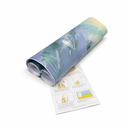 Main Street  11 x 16" Peel and Stick Eco-Friendly Wallpaper Sheets Palm Leaf Design, Removable, Easy-to-Apply Stick-On Wall Decor (Palm Leaf)