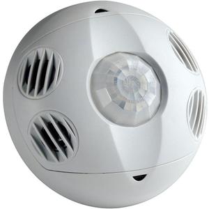 Leviton Multi-Technology Ceiling Mount Occupancy Sensor, 24VDC, 35mA; 1000SF Field-of-View, OSC10-M0W, White
