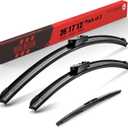 BERG REGEN 26"+17" Windshield Wiper Blades with 12" Rear Automotive Replacement Set for Subaru Forester 2022 2023 2024  Genuine OEM Quality (Set of 3)