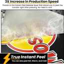 Instant Hot Peel/Cold Peel Direct To Film (DTF) Transfer Paper, Double Sided Anti-Static, Clear Pretreat Sheets, PET Heat Transfer Paper for DTF Printers (24 Inch x 328 Feet)