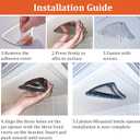 Jar Opener for Weak Hands & Seniors with Arthritis,Handheld&Under-Shelf Twist Off Bottle Caps,One-Handed Lid Open,Patent Unique Kitchen GadgetChristmas Gift for Elderly,Women&Men(Transparent)