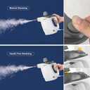 TICYACK Handheld Steam Cleaner, Steam Cleaner with 16 PCS Accessory & Safety Lock, 500ML Capacity, Multi-Surface Deep Cleaning for Home, Car, Bathroom, Grout, Floor, Window (White)