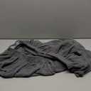 H.VERSAILTEX Super Stretch Individual Seat Cushion Covers Sofa Covers Couch Cushion Covers Slipcover Sets Thick Jacquard Textured Twill Fabric (1 Piece Loveseat Cushion Cover, Grey)