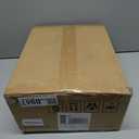 HIGOGOGO Round Stuffed Pouf Ottoman, Pu Leather Poufs with Foam Chunk Filling, Furry and Fluffy Pouf Foot Stool Storage Ottoman, 26 X 18 Floor Poufs Foot Rest for Living Room,Dark Brown