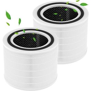 Core 200S Replacement Filter 2 Pack, 3-in-1 Filters Compatible with LEVOIT Core 200S Smart WiFi Air Purifier,HEPA Core 200S-RF Filters (White)