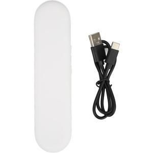 Bluetooth Pillow Speaker Portable Mini Bone Conduction Sleeping Speaker with Stereo Bass for Deep Sleeping (White)