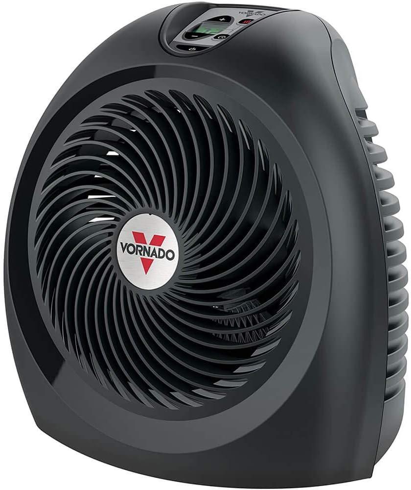 Vornado AVH2 Advanced Whole Room Heater with Automatic Climate Control, Timer, Fan Only Option, Black, Compact