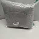 Dog Heating Pad (31"x20") - Waterproof Electric Heated Mat & Pet Bed for Indoor and Outdoor Use, Chew Resistant Cord, Machine Washable Cover with Wheat Pattern Quilting, for Cats and Pets (Medium, Grey)