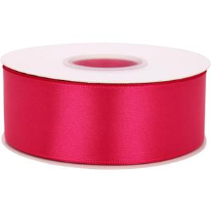 Hot Pink Ribbon 1-1/2 Inch 50 Yards Satin Craft Ribbon