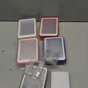 GEAoffice 30ct Colorful Card Protector Sleeved Card Holders for Trading Cards, 35pt UV Protection Baseball Card Holder for Game, Sports, Standard Cards