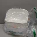 Makeup Organizer Skincare Organizers - Cosmetic Display Cases with Transparent Cover, SkinCare Organizers for Bathroom Countertop, Bedroom Vanity Desk, Lipstick Organizer, White