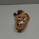 BARKLESS Dog Muzzle, Basket Muzzle for Biting, Chewing and Scavenging, Humane Cage Mouth Cover, Perfect for Grooming and Training Small Aggressive Reactive Dogs (S, Brown)