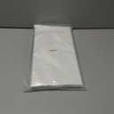 ZEBWAY 6 Pack Premium Disposable Plastic Tablecloth 54 X108 Inch Rectangle Solider Color Heavy Duty Table Cover for Dining Tables, Parties and Holidays Decorative (Red)