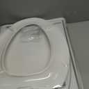 KOHLER 4639-RL-47 Cachet ReadyLatch Round Toilet Seat Soft Close, Almond