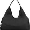 Forestfish Yoga Gym Bag For Women With Shoes Compartment & Wet Dry Storage Pockets Lightweight Duffel Bag, Black