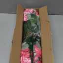 Artificial Geranium Fake Flowers for Outdoors Decoration, 6 Bundles Silk Geraniums Flower UV Resistant Look Real Faux Plants for Front Door Garden Porch Planter Patio Balcony Yard Indoor Home, Mix