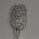 Christmas Glitter Stems 24pcs Artificial Pine Tree Picks for Christmas Tree Ornaments fillers, DIY Xmas Wreath, Crafts, Garland, Holiday, Party, Wedding and Home Decoration (Silver)